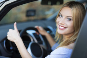 College Student Renting a Car