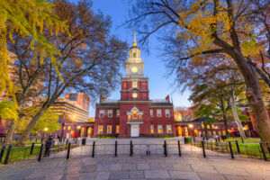 Independence Hall in Philadelphia