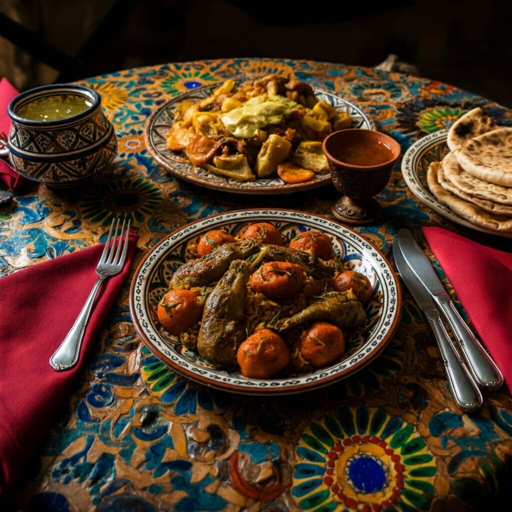 Moroccan Holiday Food